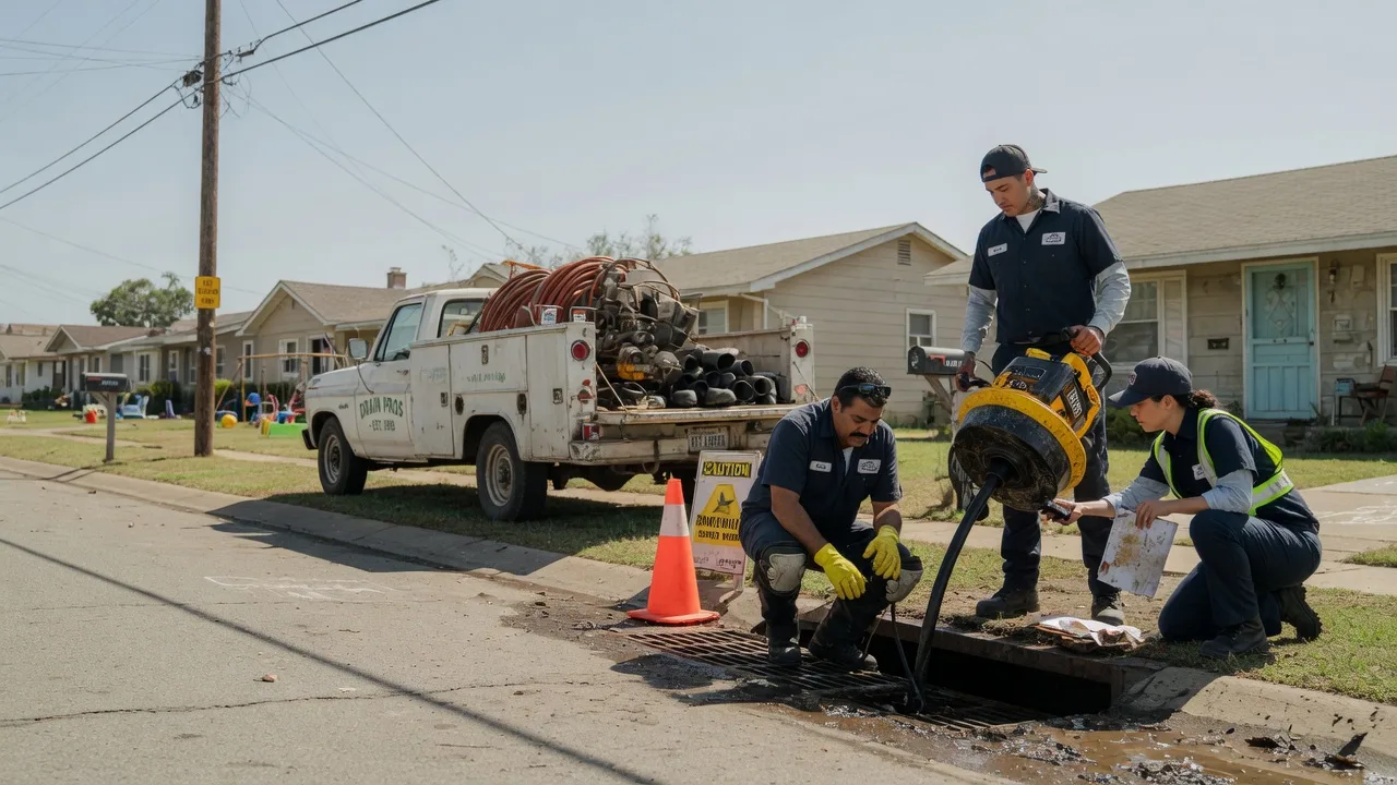 Drain Cleaning in House, NM near me